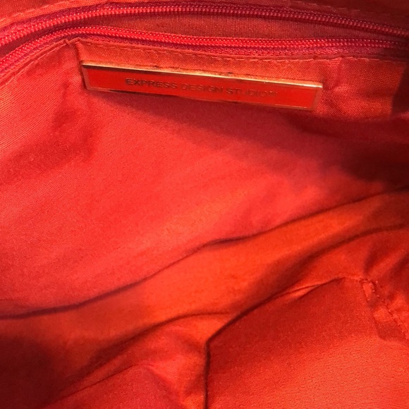 Vintage Red Express Purse - Picture 2 of 3